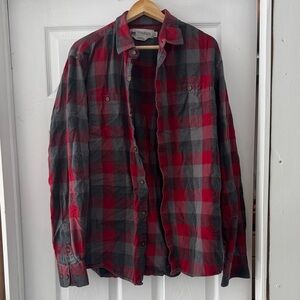 Windriver Red and Gray Checkered Shirt